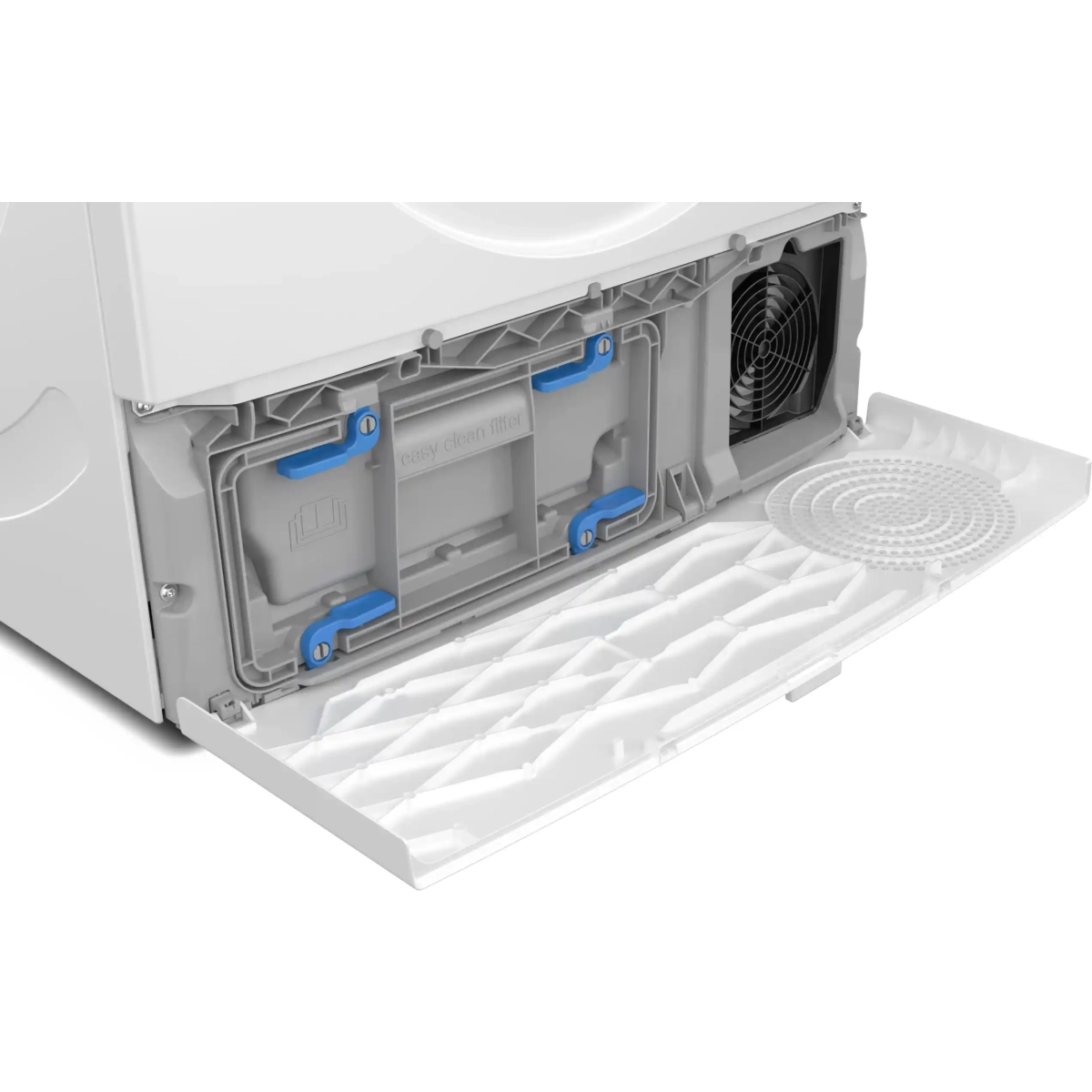 bosch serie 6 wqg1420dfr wasdroger vrijstaand voorbelading 9 kg wit - afbeelding 9