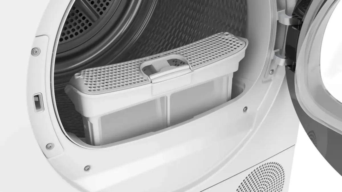WQG1420DFR (8) bosch serie 6 wqg1420dfr wasdroger vrijstaand voorbelading 9 kg wit - afbeelding 7