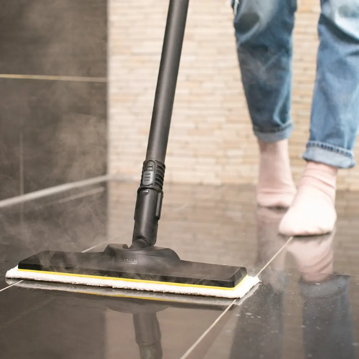 karcher (11) kärcher sc 2 easyfix stoomreiniger - 3.2 bar - oppervlakteprestatie 75 m² - reservoir 1 l - vloerreinigingsset easyfix - afbeelding 3