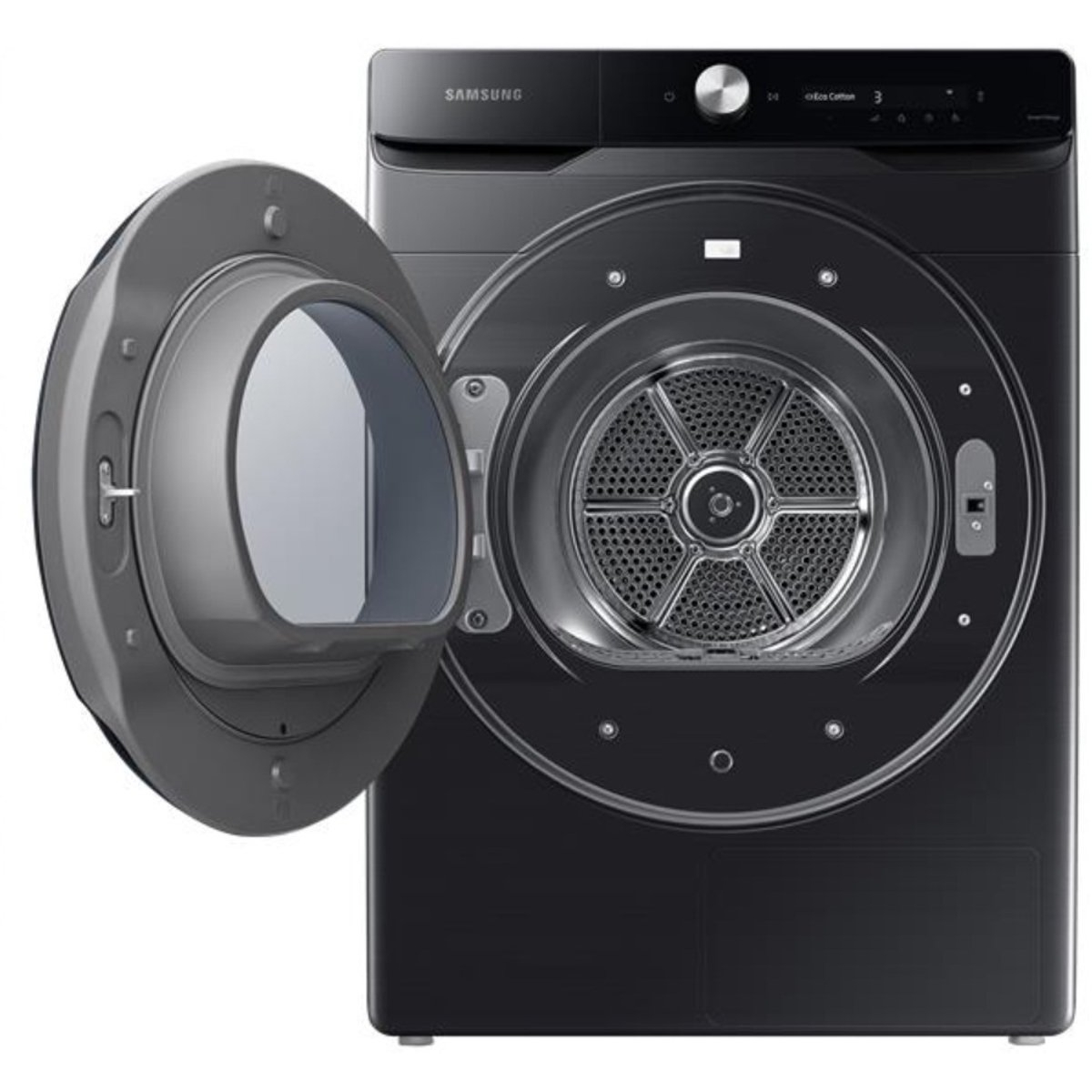 1200x1116 samsung dv16dg8600bvu3 wasdroger vrijstaand voorbelading 16 kg zwart - afbeelding 2