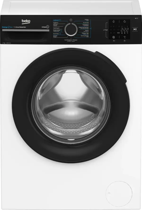 Beko b300 BM3WFU3741B wasmachine Voorbelading 7 kg 1400 RPM Wit - Main Image