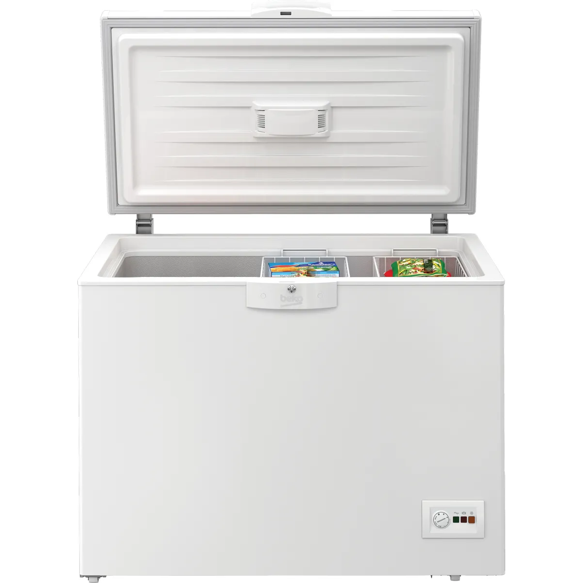 beko hsm29540 diepvrieskist vrijstaand 298 l e wit - image 3