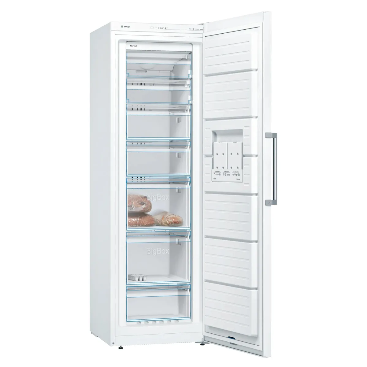 bosch serie 4 gsn36cwev diepvriezer vrieskast vrijstaand 242 l e wit - image 5