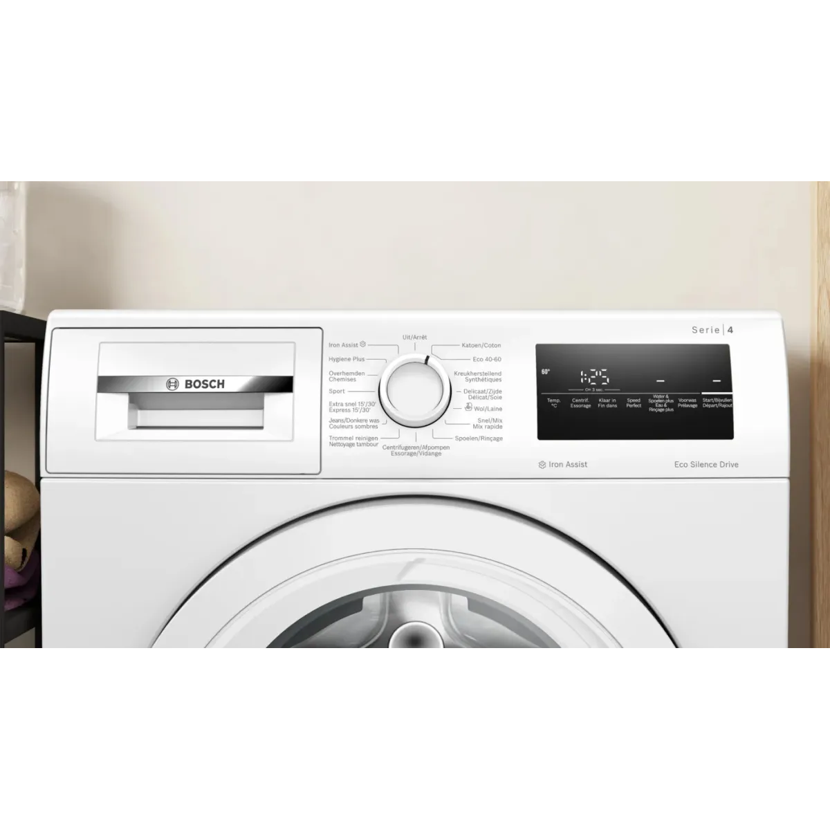 Bosch Serie 4 WAN282E4FG wasmachine Voorbelading 8 kg 1400 RPM Wit - Image 3 bosch serie 4 wan282e4fg wasmachine voorbelading 8 kg 1400 rpm wit - image 3
