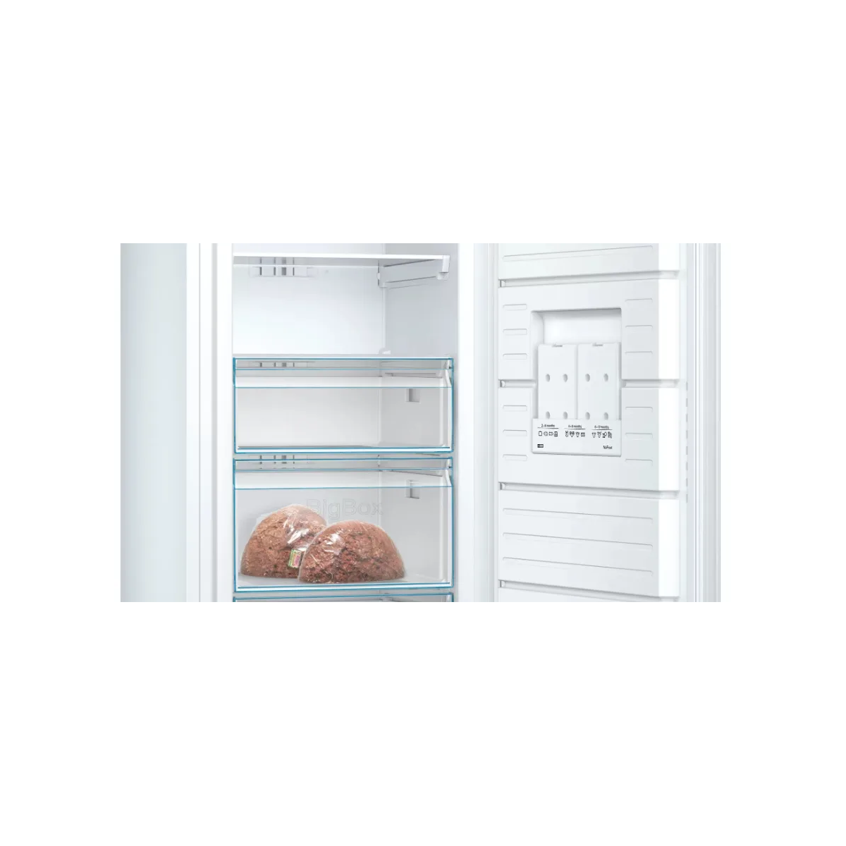 bosch serie 6 gsn54uwdp diepvriezer vrieskast vrijstaand 328 l d wit - image 5
