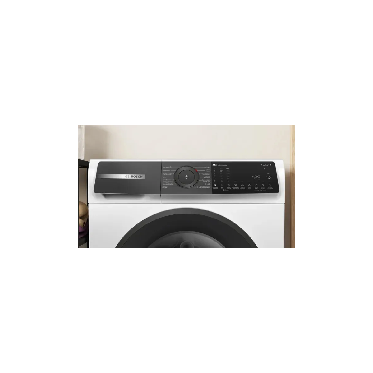 Bosch Serie 6 WGH25605FG wasmachine Voorbelading 10 kg 1600 RPM Wit - Image 3 bosch serie 6 wgh25605fg wasmachine voorbelading 10 kg 1600 rpm wit - image 3