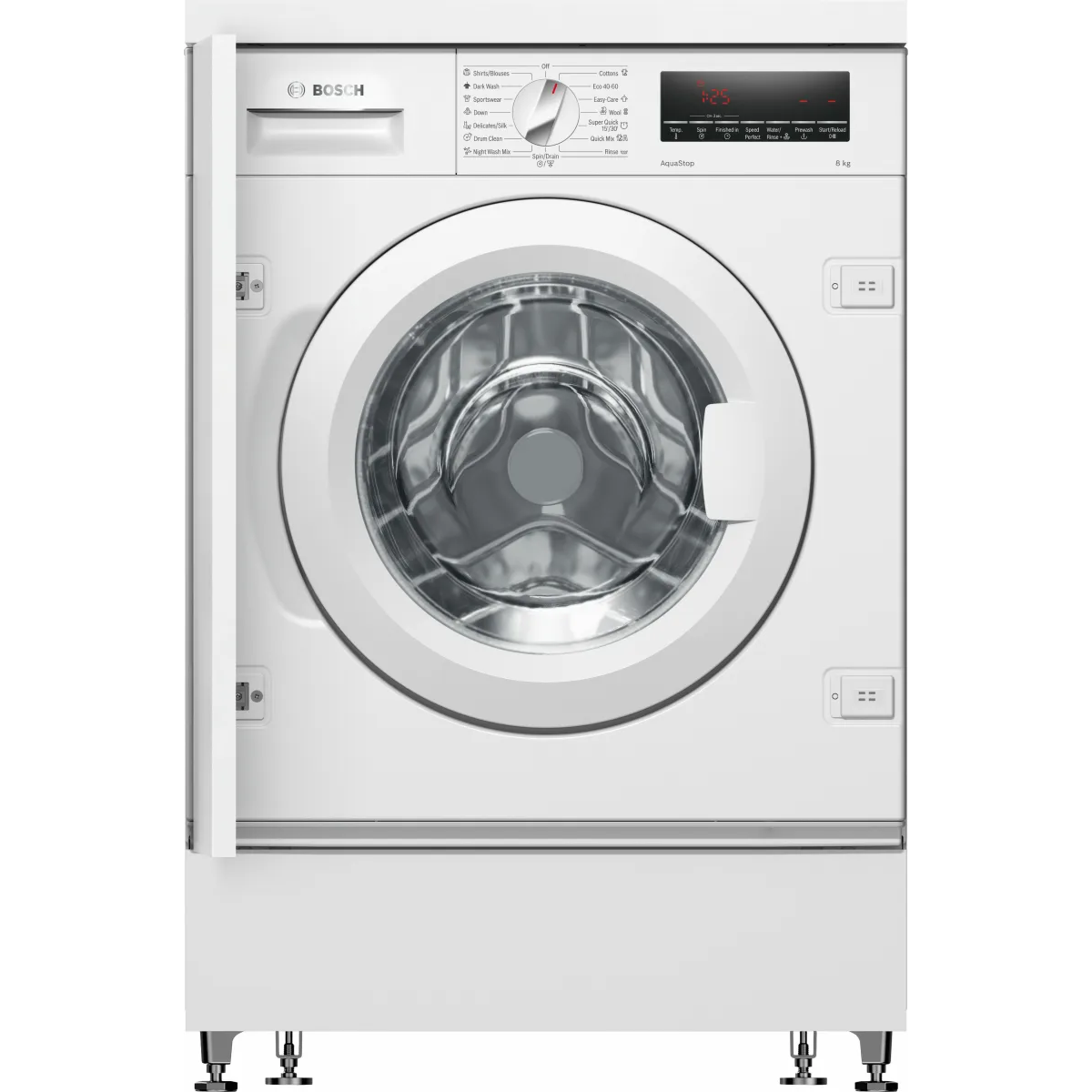 Bosch Serie 8 , Inbouw Wasmachine, voorlader, 8 kg, 1400 rpm, WIW28542EU - Image 2 bosch serie 8 , inbouw wasmachine, voorlader, 8 kg, 1400 rpm, wiw28542eu - image 2