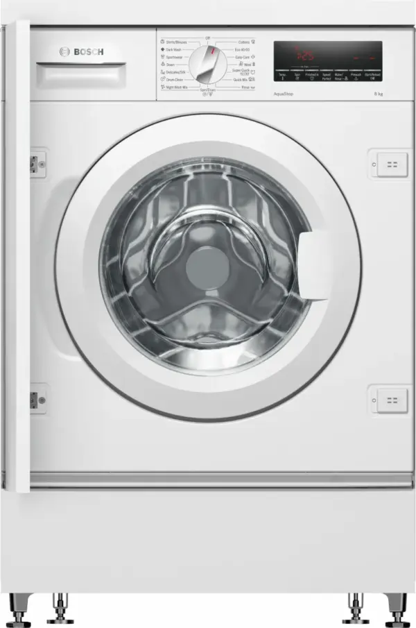 Bosch Serie 8 , Inbouw Wasmachine, voorlader, 8 kg, 1400 rpm, WIW28542EU - Main Image