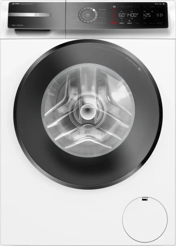 Bosch Serie 8 WGB244AAFG wasmachine Voorbelading 9 kg 1400 RPM Wit - Main Image