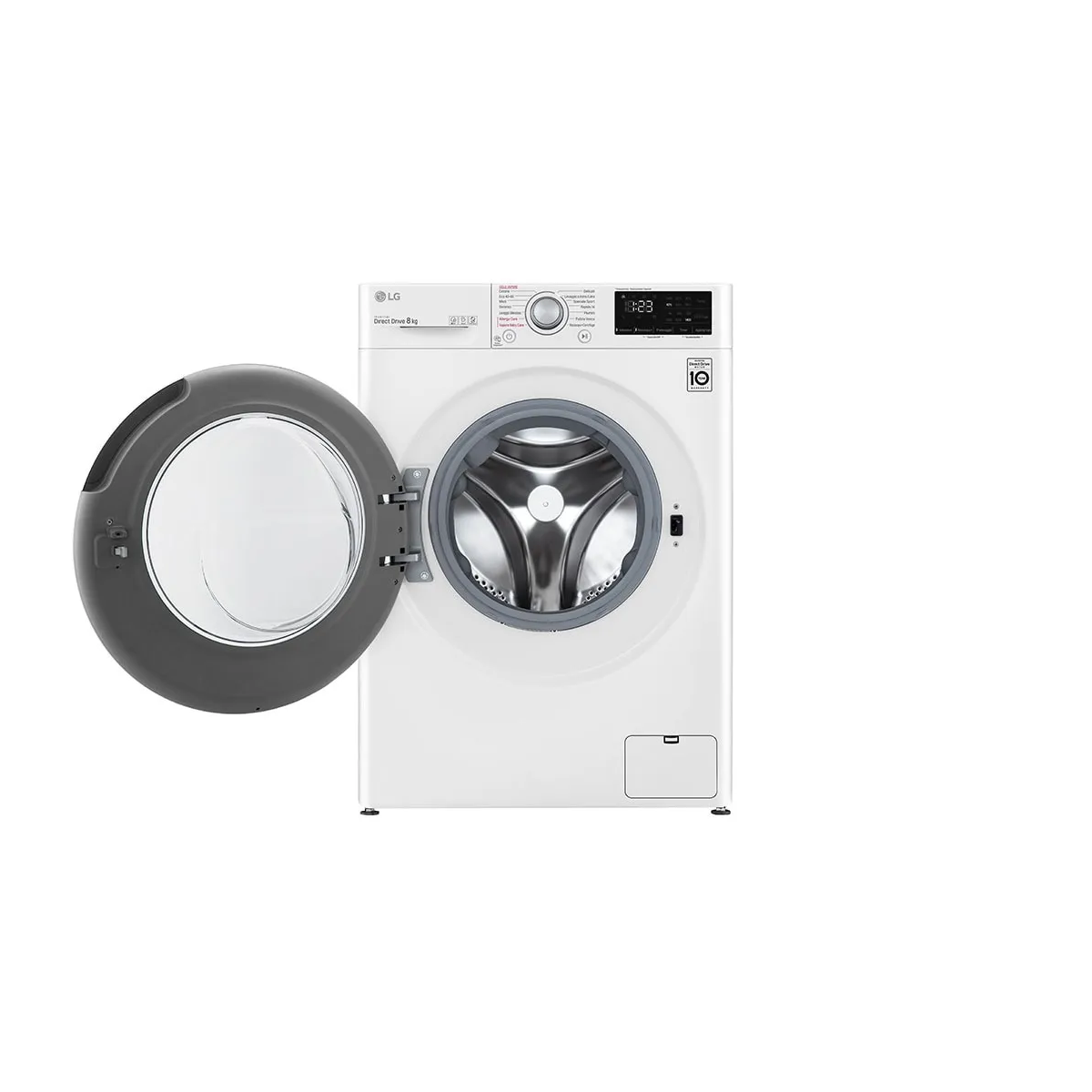 LG F4WV308S4B wasmachine Voorbelading 8 kg 1400 RPM Wit - Image 3 lg f4wv308s4b wasmachine voorbelading 8 kg 1400 rpm wit - image 3