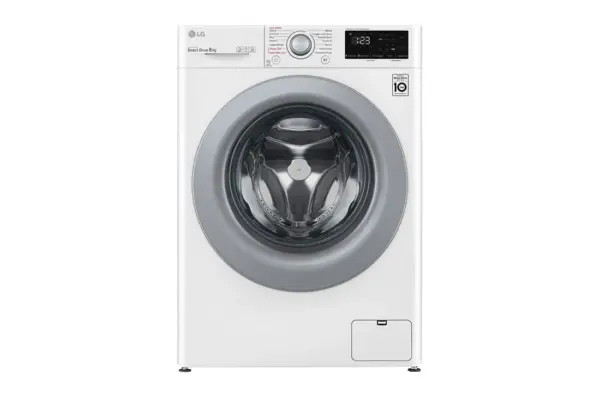 LG F4WV308S4B wasmachine Voorbelading 8 kg 1400 RPM Wit - Main Image