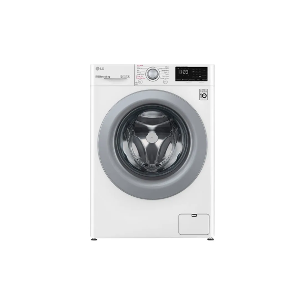 LG F4WV308S4B wasmachine Voorbelading 8 kg 1400 RPM Wit - Main Image