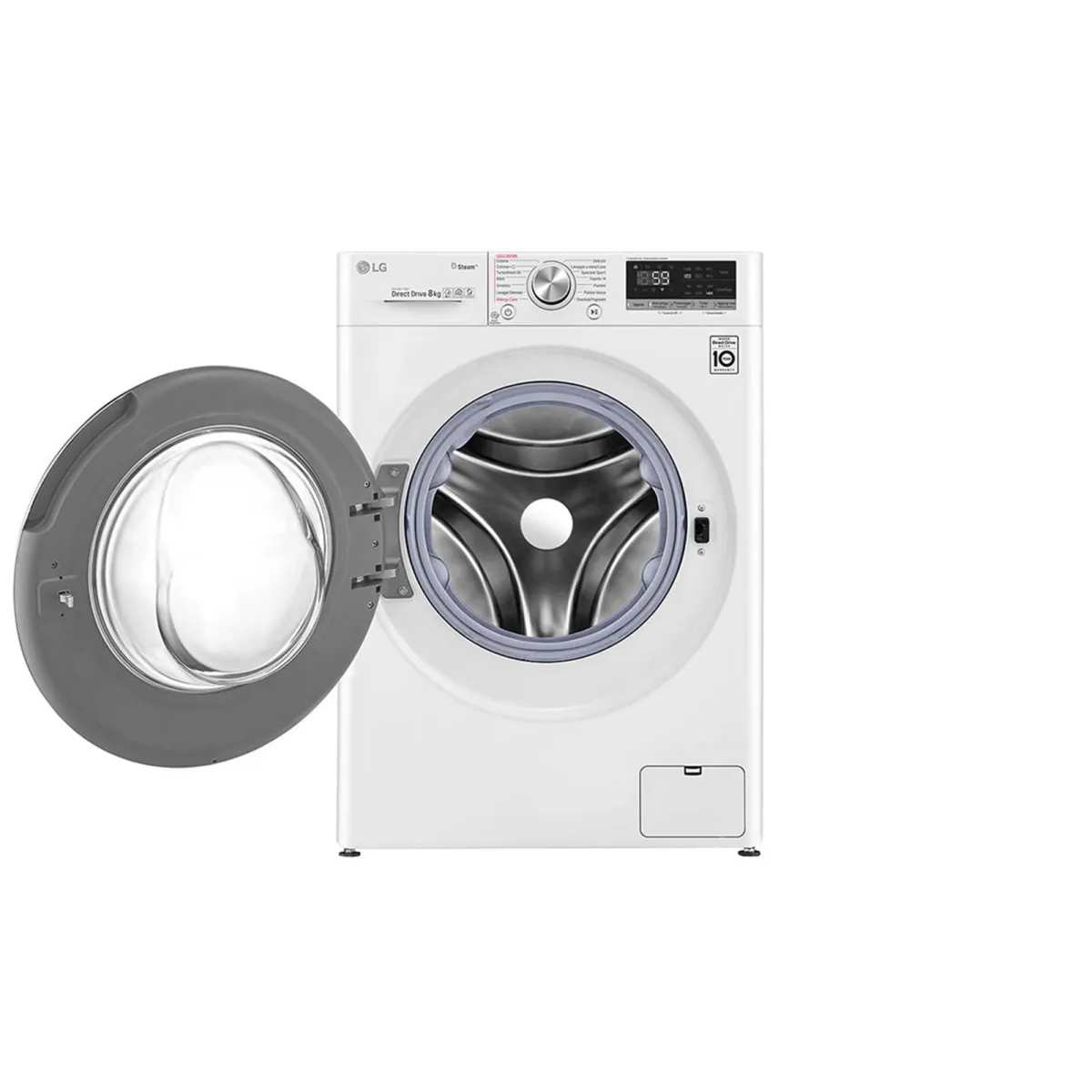 LG GC3V508S1 wasmachine Voorbelading 8 kg 1400 RPM Wit - Image 3 lg gc3v508s1 wasmachine voorbelading 8 kg 1400 rpm wit - image 3