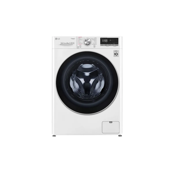 LG GC3V508S1 wasmachine Voorbelading 8 kg 1400 RPM Wit - Main Image