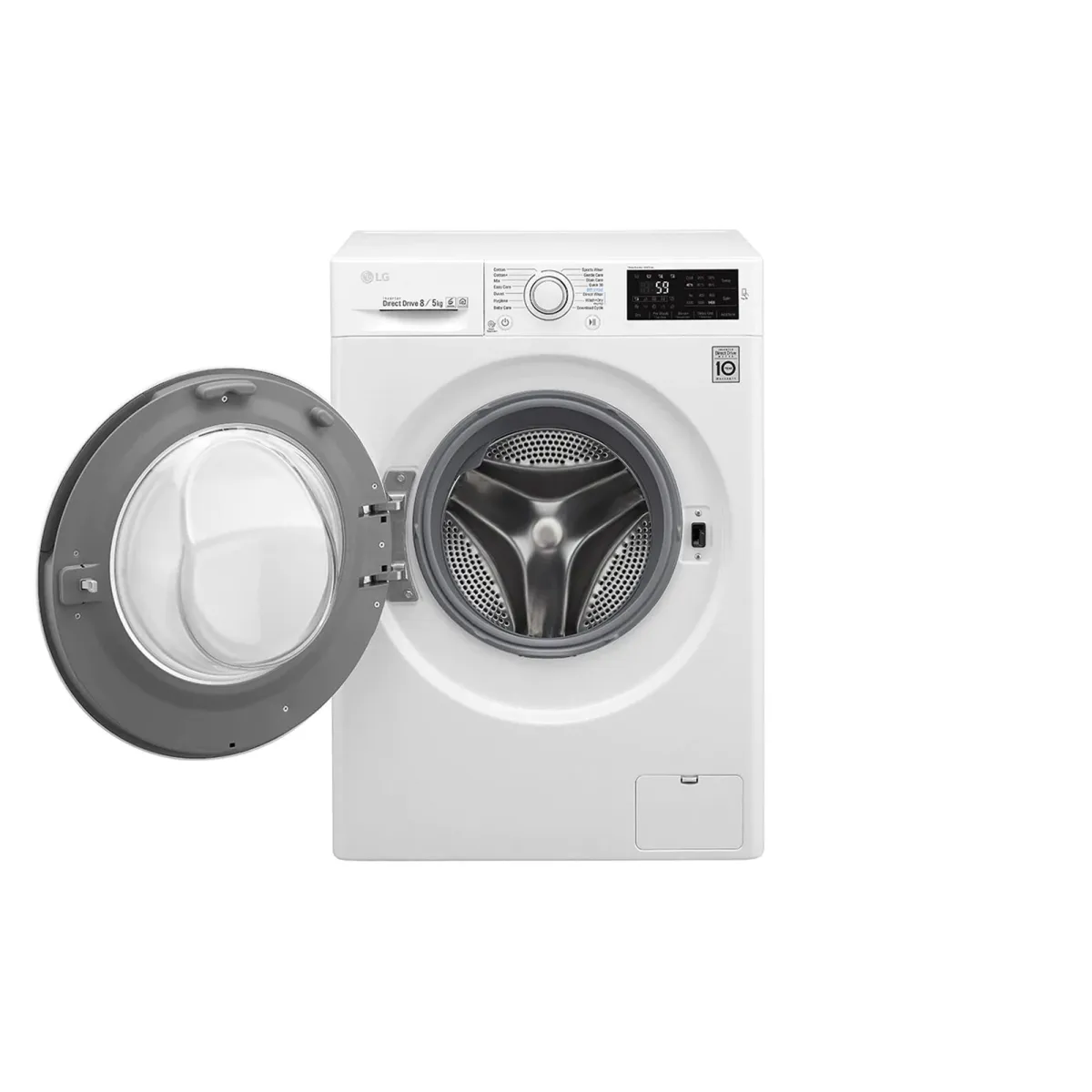 LG GD3M108N3 Was-droogcombinatie Vrijstaand Voorbelading Wit E - Image 3 lg gd3m108n3 was-droogcombinatie vrijstaand voorbelading wit e - image 3