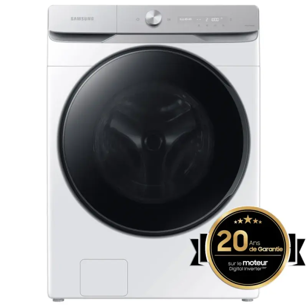 samsung wf20dg8650bw wasmachine voorbelading 20 kg 1000 rpm wit - main image