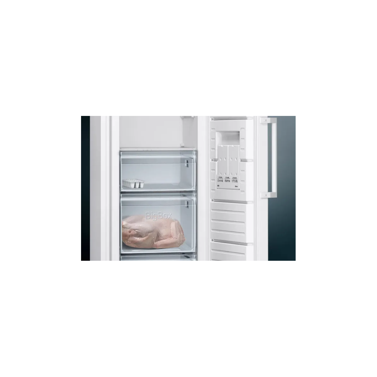 Siemens iQ300 GS33NVWEP diepvriezer Vrieskast Vrijstaand 225 l E Wit - Image 4 siemens iq300 gs33nvwep diepvriezer vrieskast vrijstaand 225 l e wit - image 4