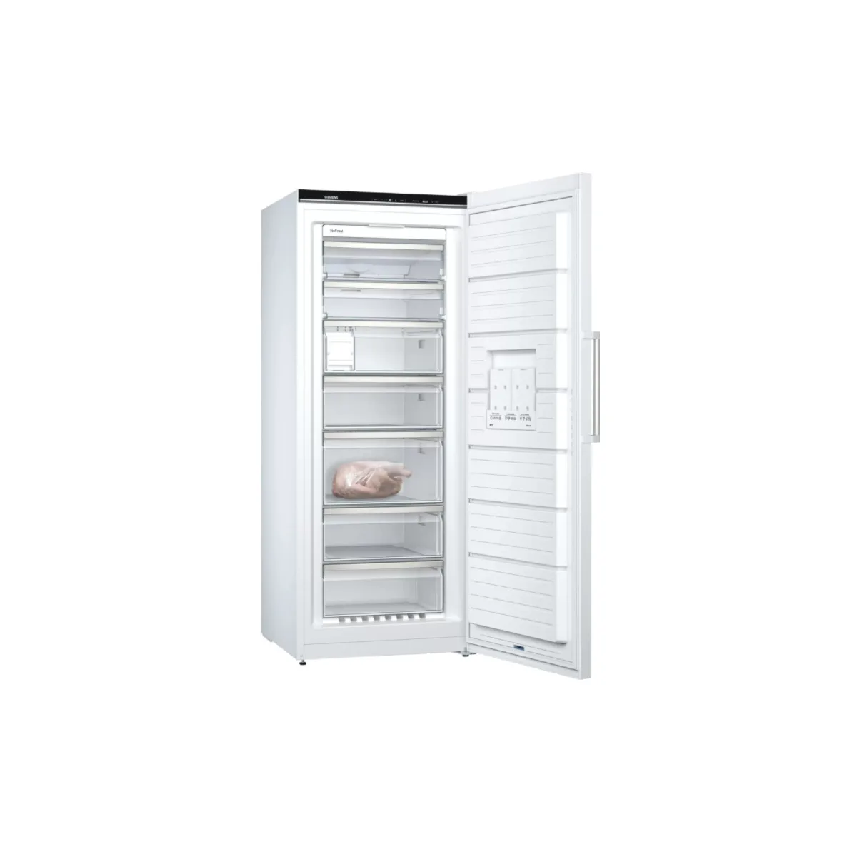 Siemens iQ500 GS54NAWCV diepvriezer Vrieskast Vrijstaand 328 l C Wit - Image 3 siemens iq500 gs54nawcv diepvriezer vrieskast vrijstaand 328 l c wit - image 3