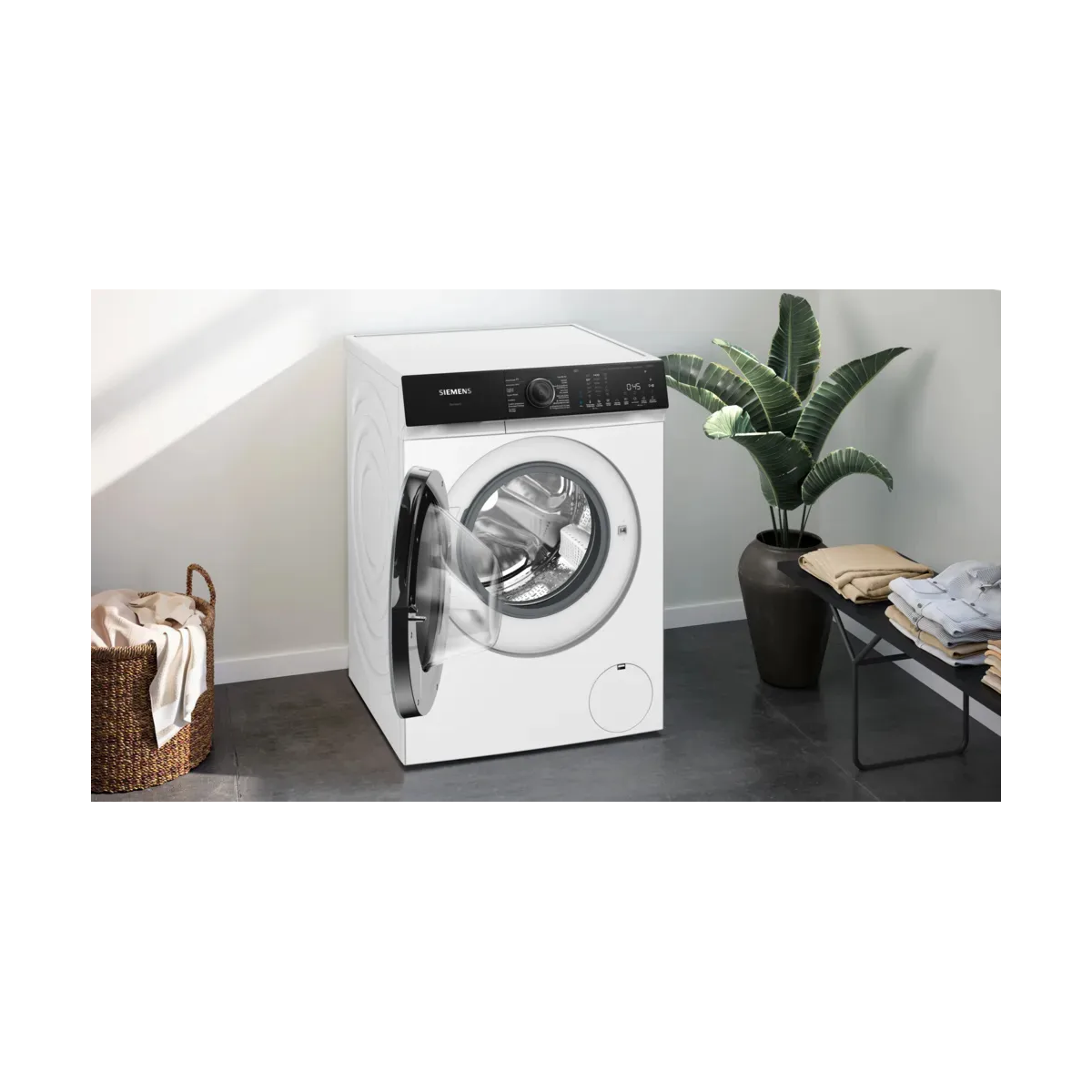 Siemens iQ500 WG44H2A6FG wasmachine Voorbelading 9 kg 1400 RPM Wit - Image 4 siemens iq500 wg44h2a6fg wasmachine voorbelading 9 kg 1400 rpm wit - image 4