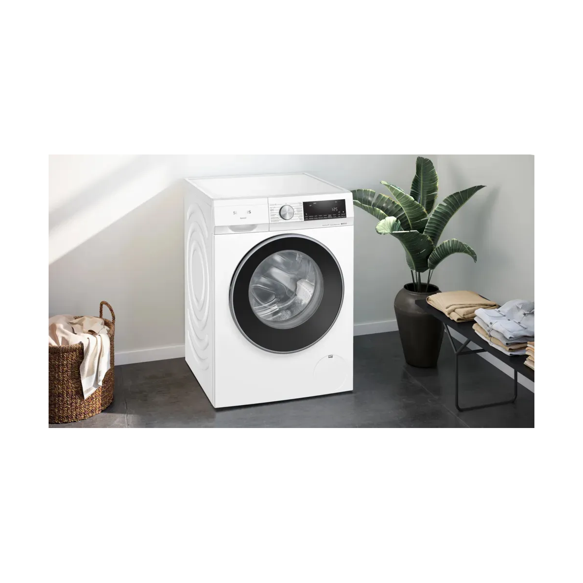Siemens iQ500 WG46G2Z5FG wasmachine Voorbelading 9 kg 1600 RPM Wit - Image 4 siemens iq500 wg46g2z5fg wasmachine voorbelading 9 kg 1600 rpm wit - image 4