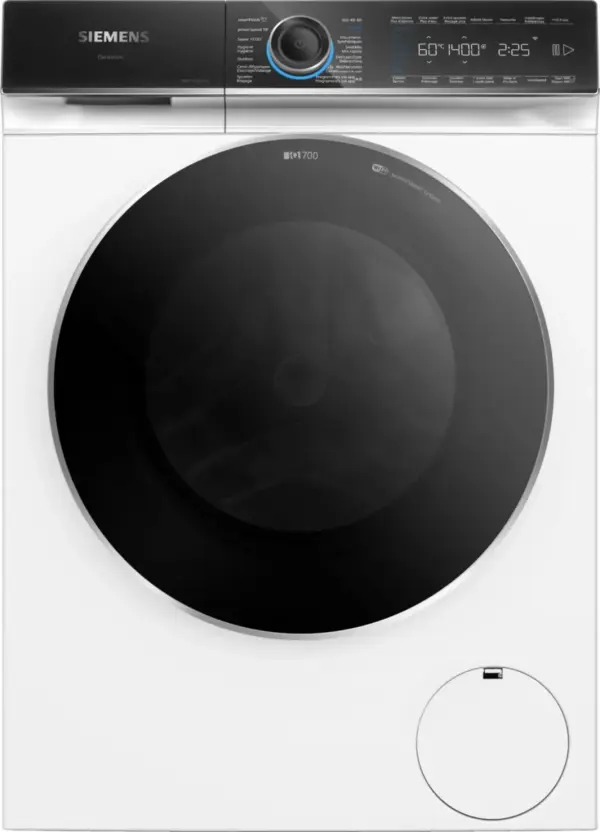 Siemens iQ700 WG44B21PFG wasmachine Voorbelading 9 kg 1400 RPM Wit - Main Image