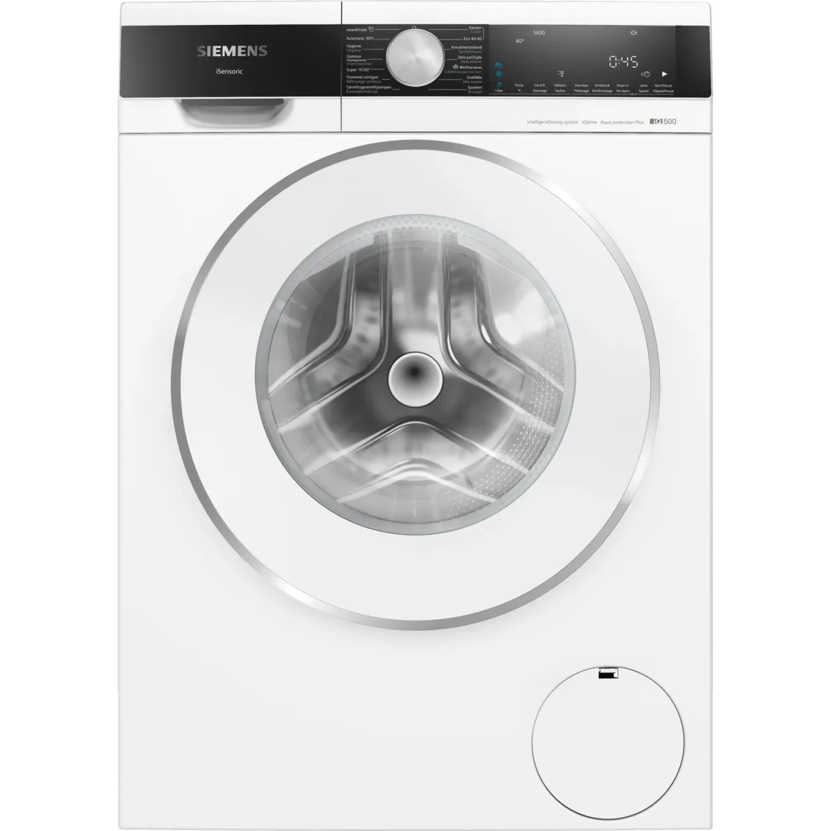 siemens iq700 wg44g2f5fg wasmachine voorbelading 9 kg 1400 rpm wit - main image