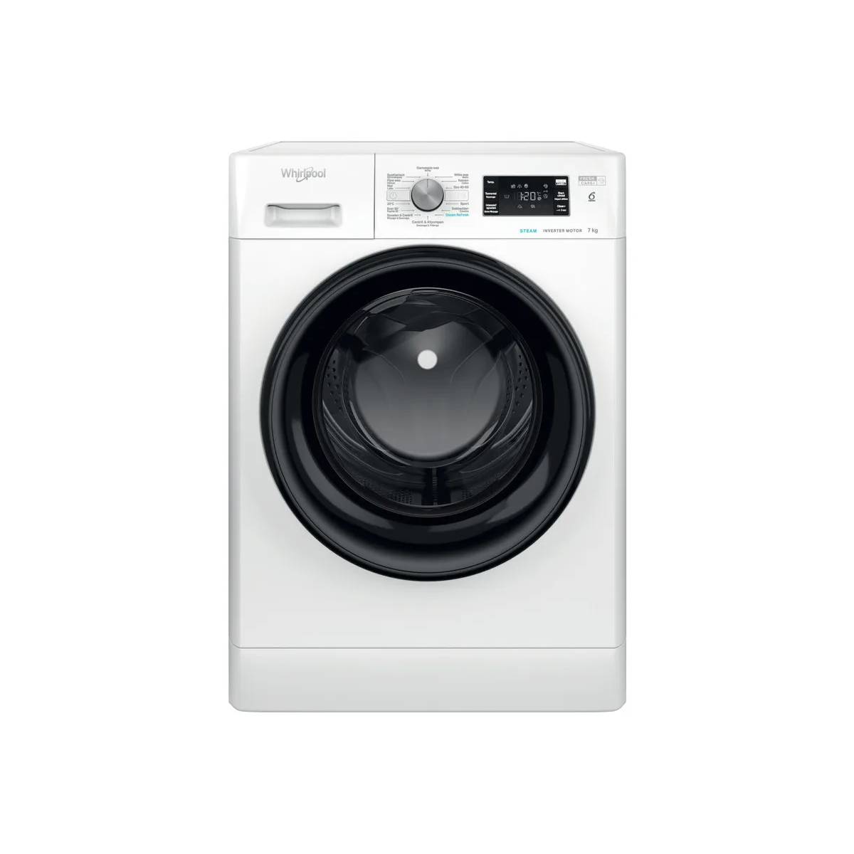 whirlpool ffbbe 7469 bv wasmachine voorbelading 7 kg 1351 rpm wit - image 3