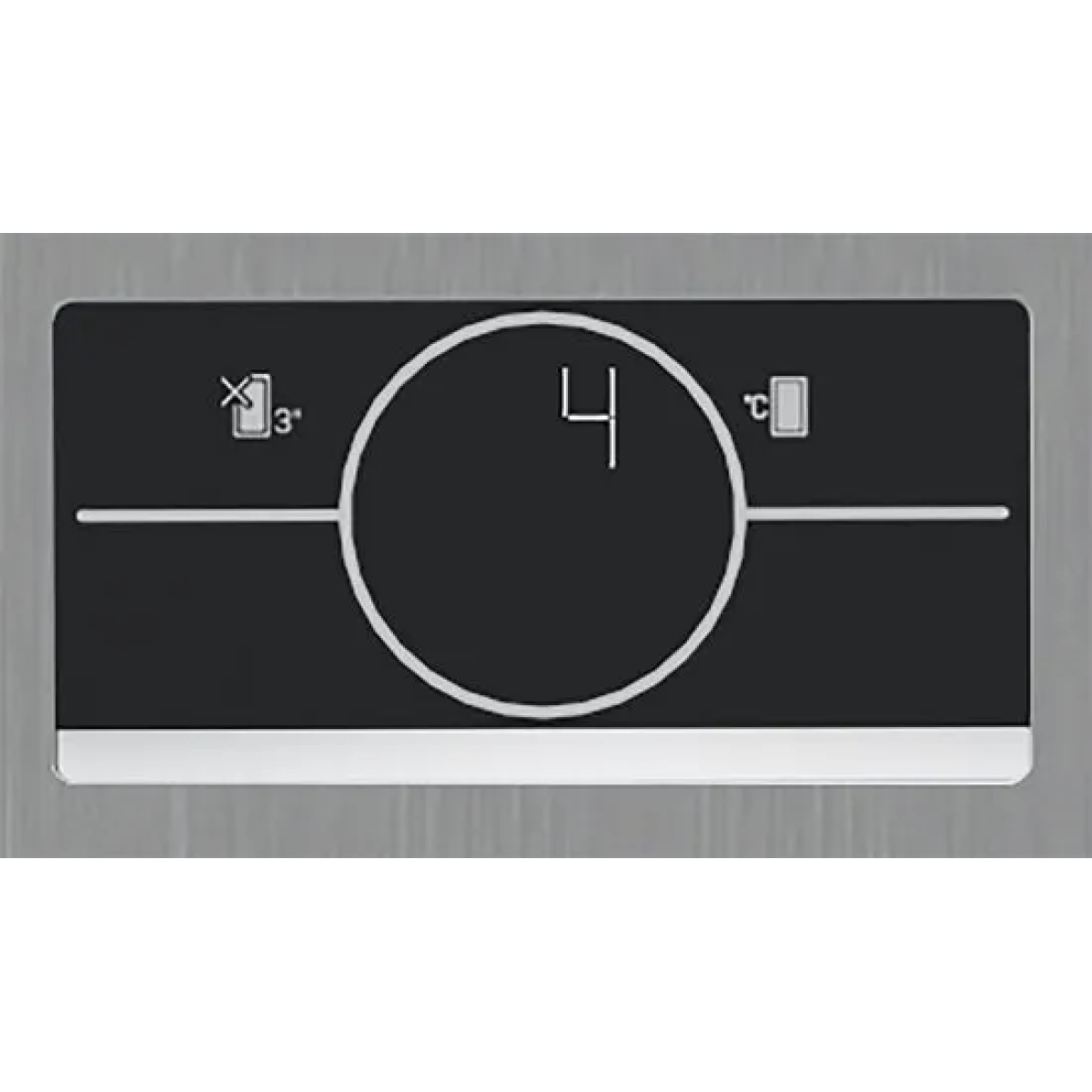 beko 1 deur koelkast b7rmlne446zxp silver - c