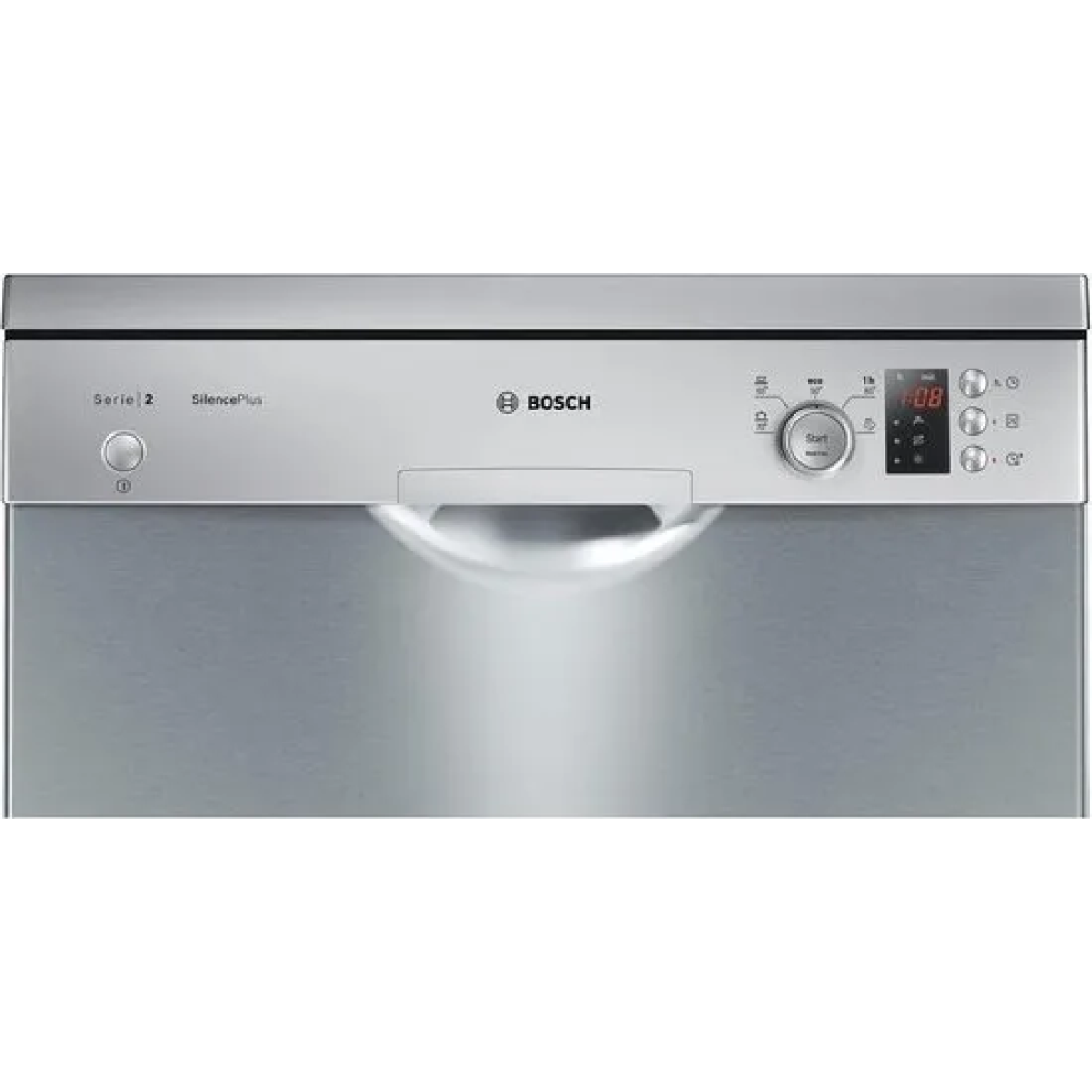 bosch sms25ai05e - serie 2 - vrijstaande vaatwasser - rvs - 12 couverts - energielabel e