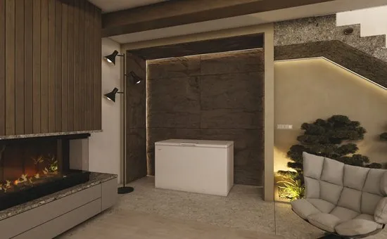 diepvrieskist 132cm 418l - haier - HCE420E