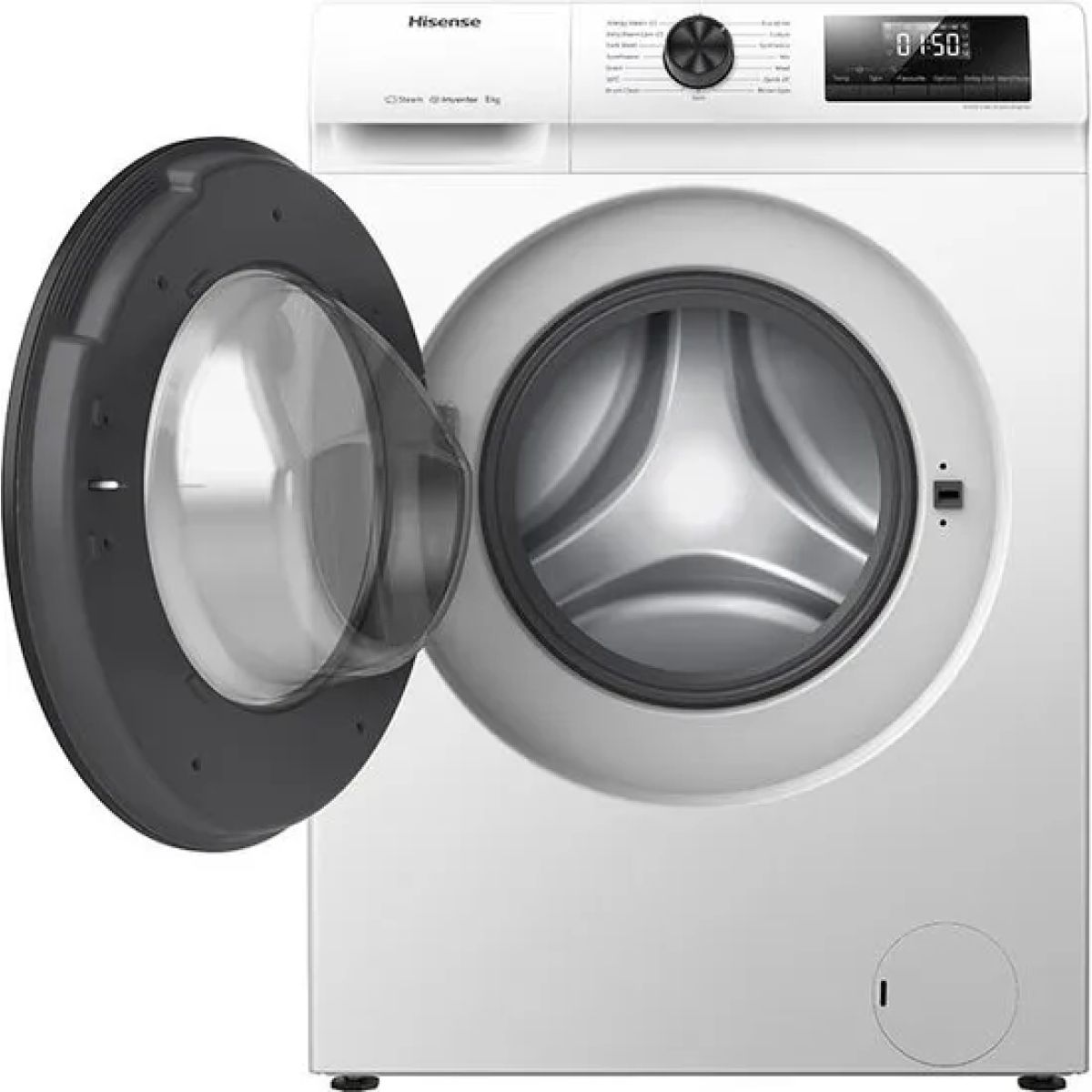 hisense wfqp8014evm 8kg 1400t/m allergy steam a