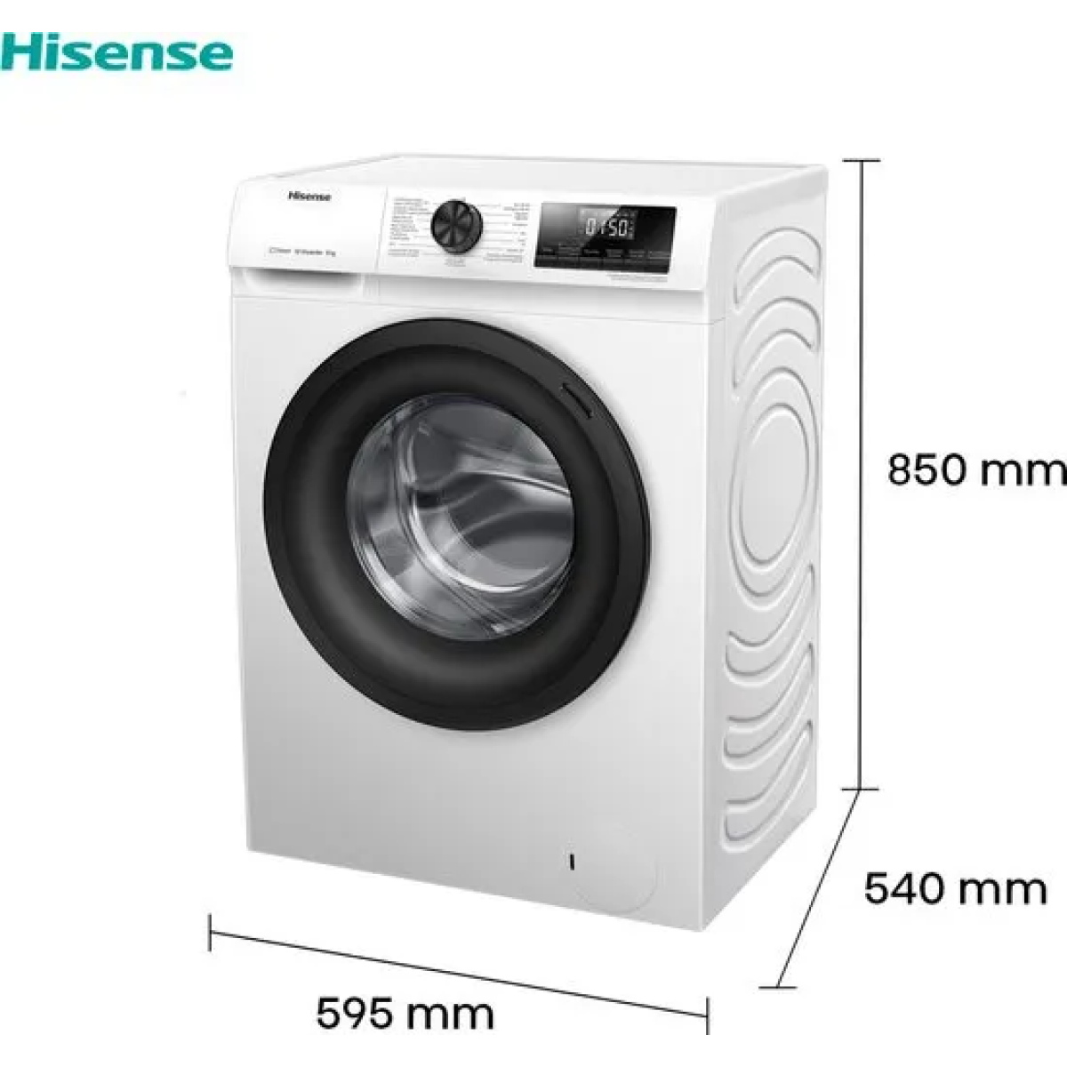 hisense wfqp8014evm 8kg 1400t/m allergy steam a