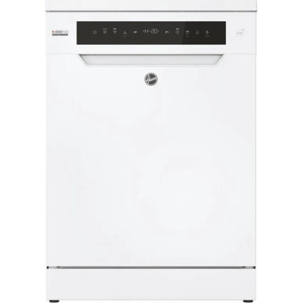 Hoover HF 6C4F0W - Vrijstaande Vaatwasser - 16 Couverts - Energieklass C - Speed-Drive Inverter - Auto open - 44 dB - Wifi - 10 Jaar Garantie op onderdelen