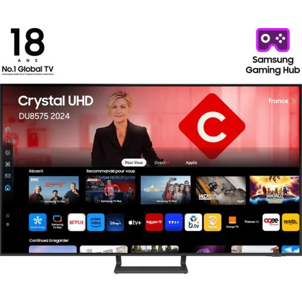 samsung tu65du8575u-4k smar tv -2024 model series 8 titanium