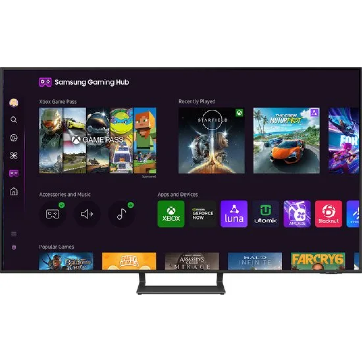 samsung tu65du8575u-4k smar tv -2024 model series 8 titanium