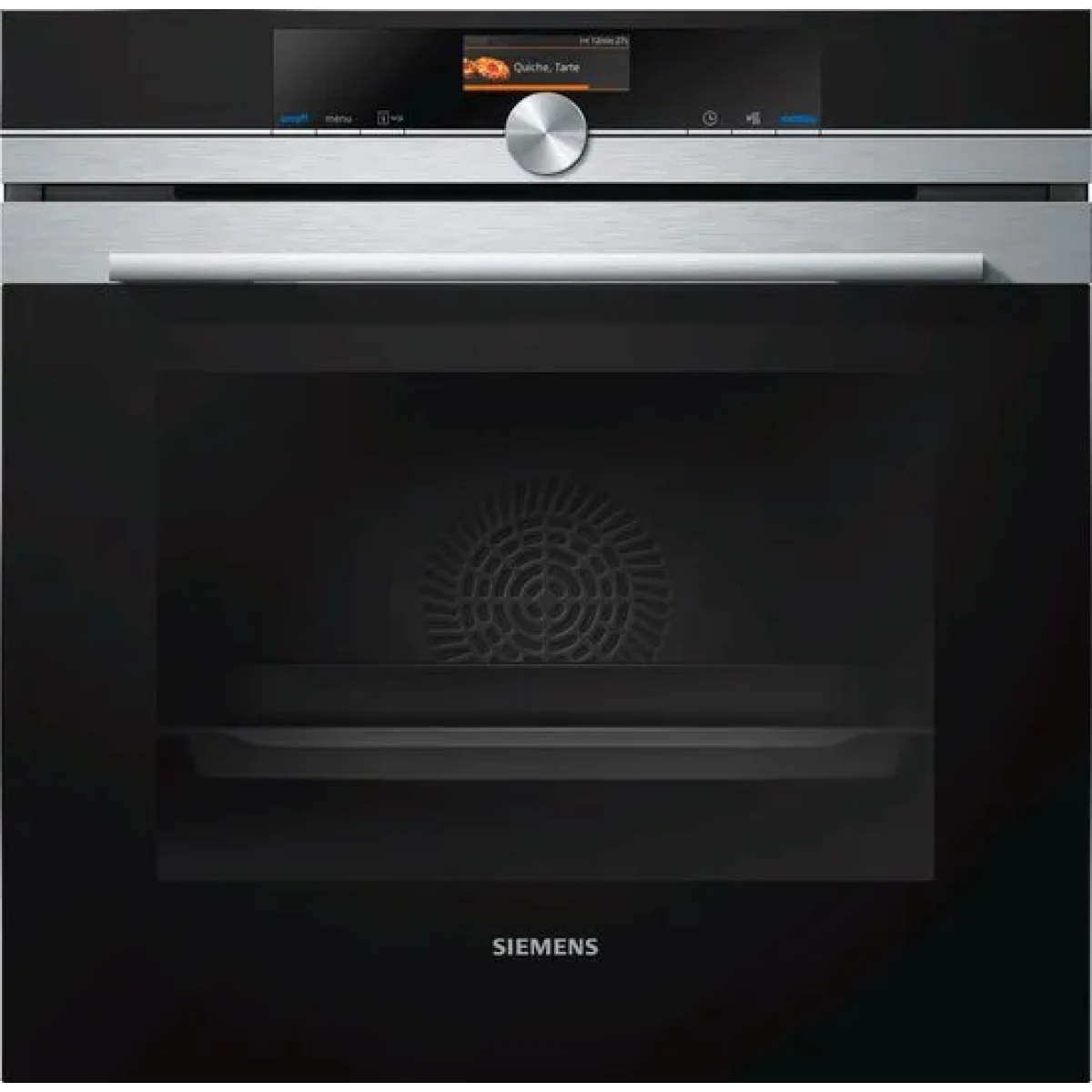 Siemens HB676G0S1 Inbouw oven - RVS Zwart siemens hb676g0s1 inbouw oven - rvs zwart