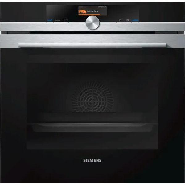 Siemens HB676G0S1 Inbouw oven - RVS Zwart