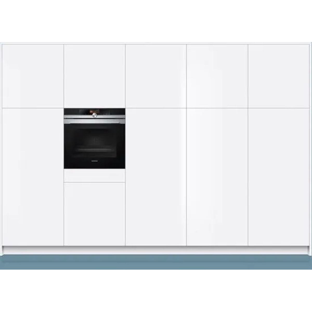 siemens hb676g0s1 inbouw oven - rvs zwart