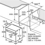 Siemens HB676G0S1 Inbouw oven - RVS Zwart