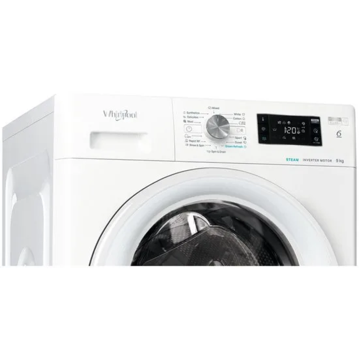 Whirlpool FFB 9489 WV EE wasmachine Voorbelading 9 kg 1400 RPM Wit whirlpool ffb 9489 wv ee wasmachine voorbelading 9 kg 1400 rpm wit
