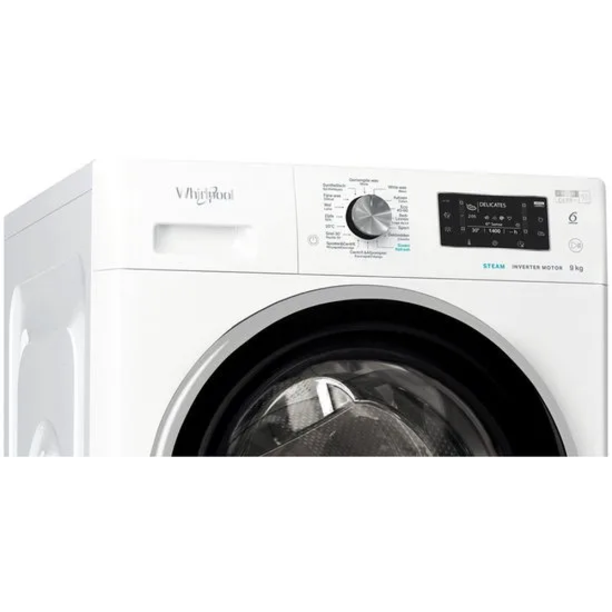 Whirlpool FreshCare FFD 9489E BSV BE wasmachine Voorbelading 9 kg 1400 RPM Wit whirlpool freshcare ffd 9489e bsv be wasmachine voorbelading 9 kg 1400 rpm wit