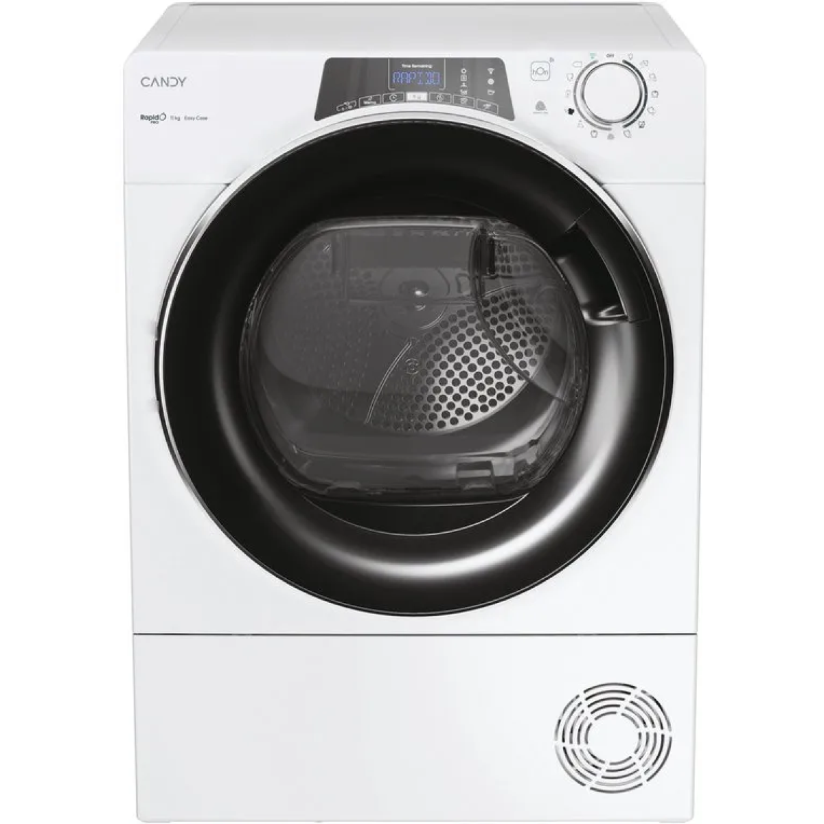 candy rpeh11a2tcbex-s wasdroger vrijstaand voorbelading 11 kg a++ wit