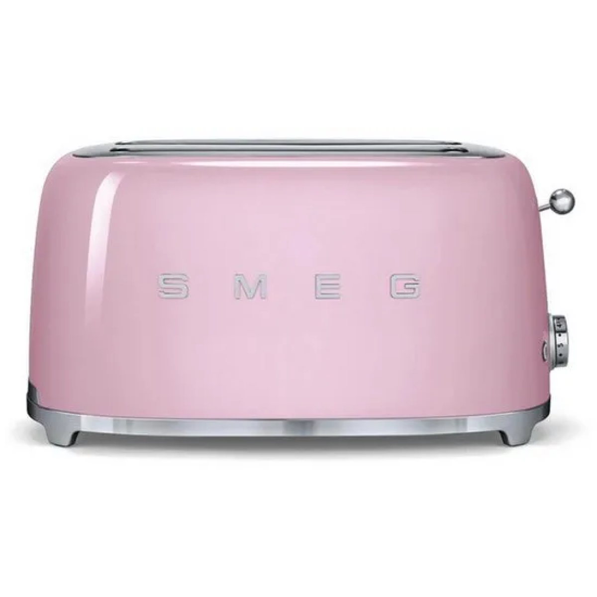 smeg tsf02pkeu - broodrooster - roze - 2x4 - 1500w - 6 niveaus