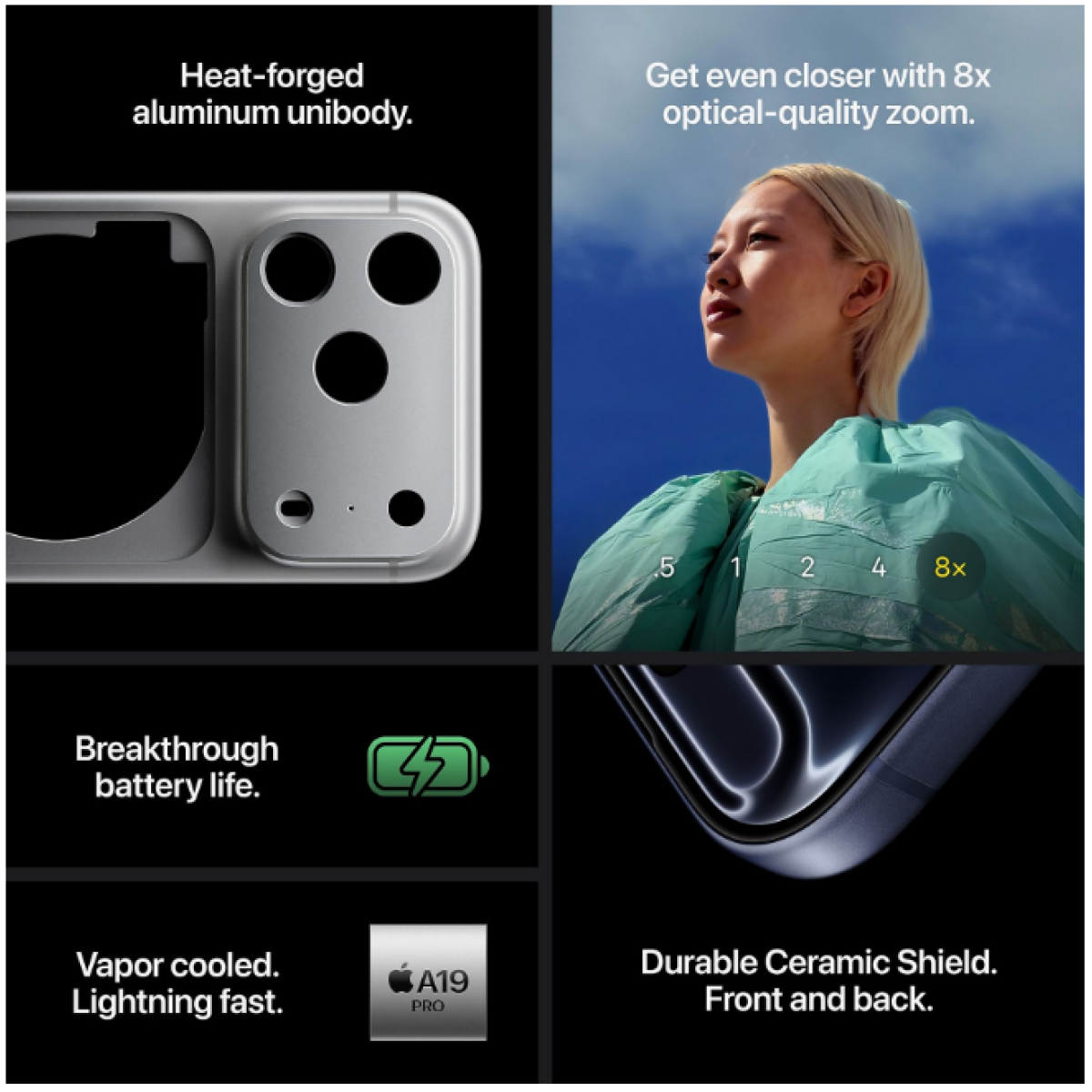 apple iphone 17 pro max 256gb silver - afbeelding 4