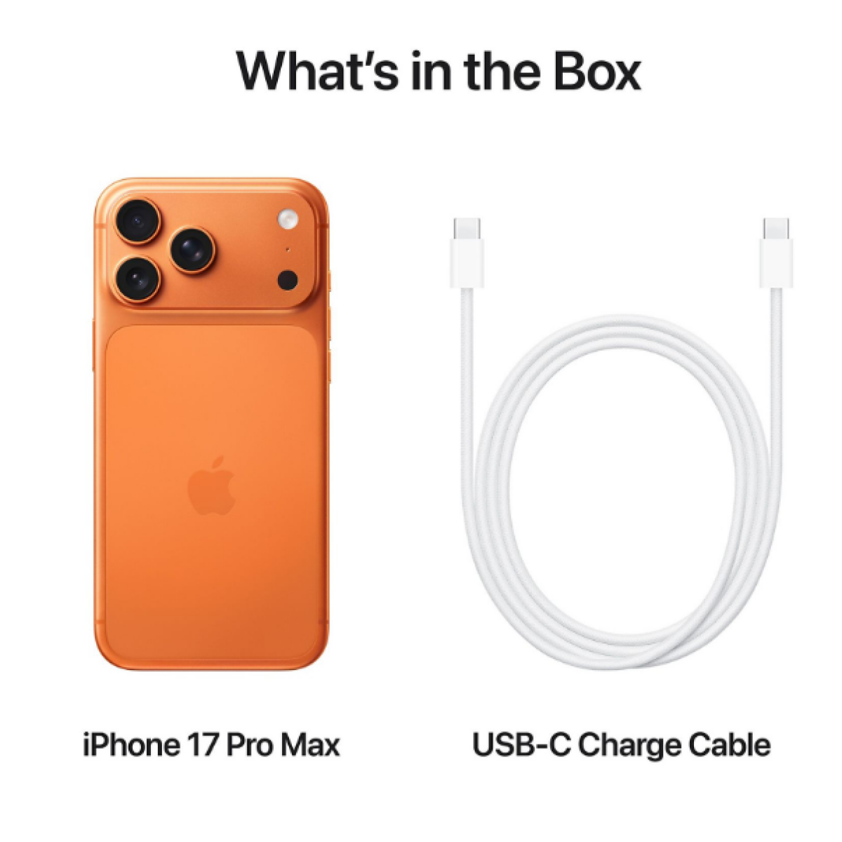 apple iphone 17 pro max 5g 256gb cosmic orange - afbeelding 5