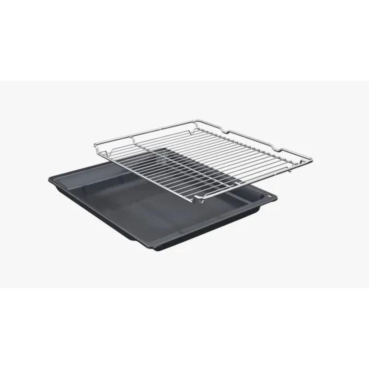 bosch hba571bb4 - serie 2 - inbouwoven - 71 l - 60 cm x 60 cm - eenvoudig te reinigen met pyrolytische zelfreiniging - zwart - energieklasse a+