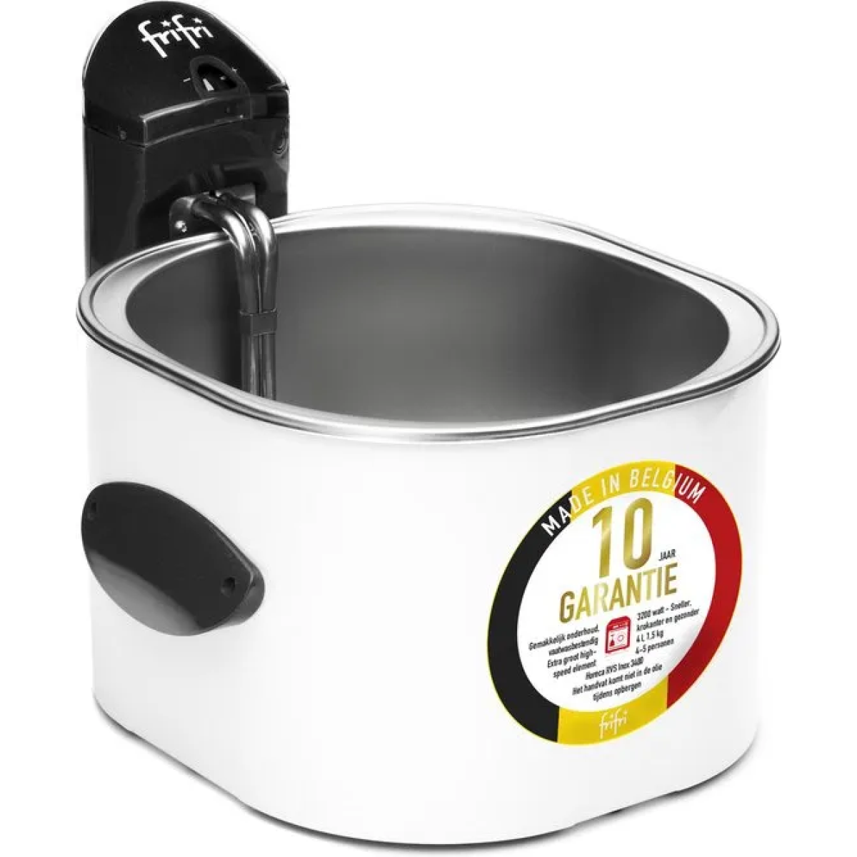frifri 1528 - frituurpan - friteuse - 4 liter - koude zone - 3200 watt - 1,5 kg friet - 10 jaar garantie