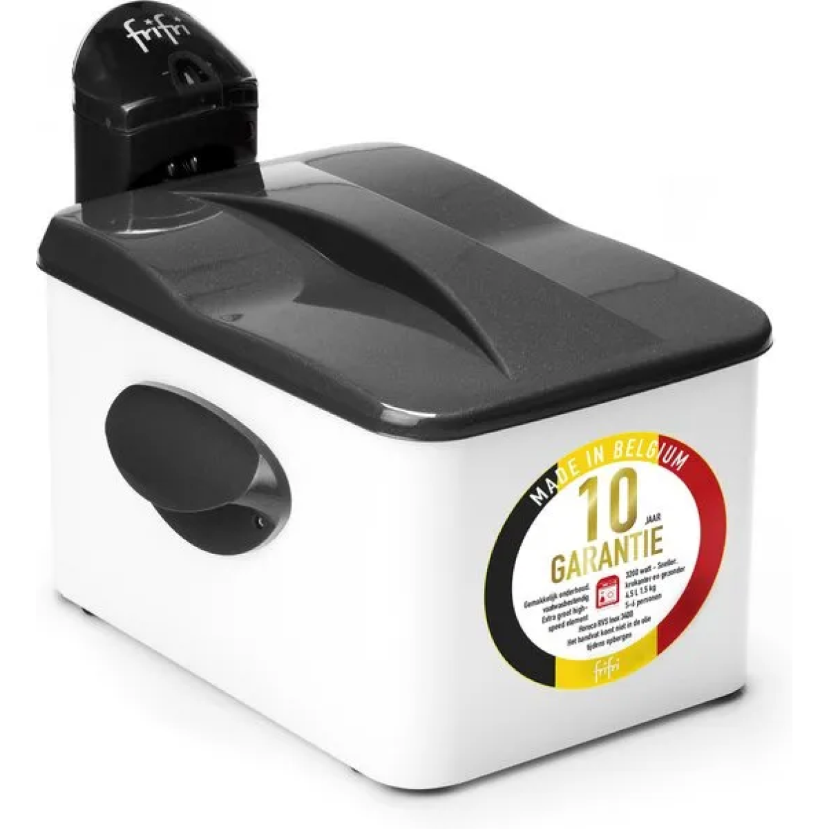 frifri 1948b - frituurpan - friteuse - 4 liter - koude zone - 3200 watt - 1,5 kg friet - 10 jaar garantie