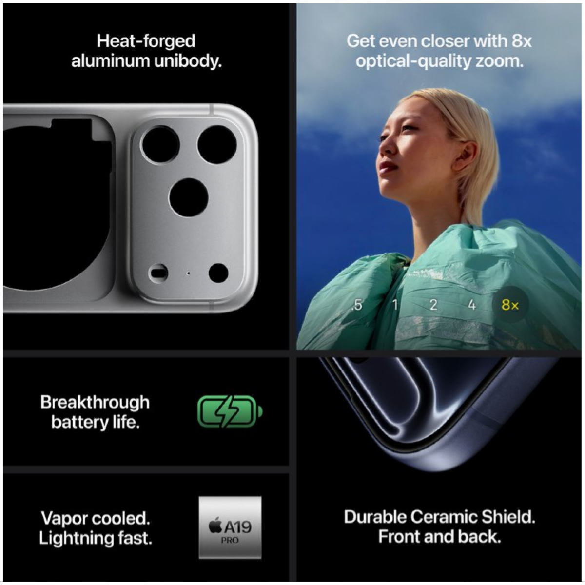 apple iphone 17 pro max 256gb deep blue - afbeelding 2