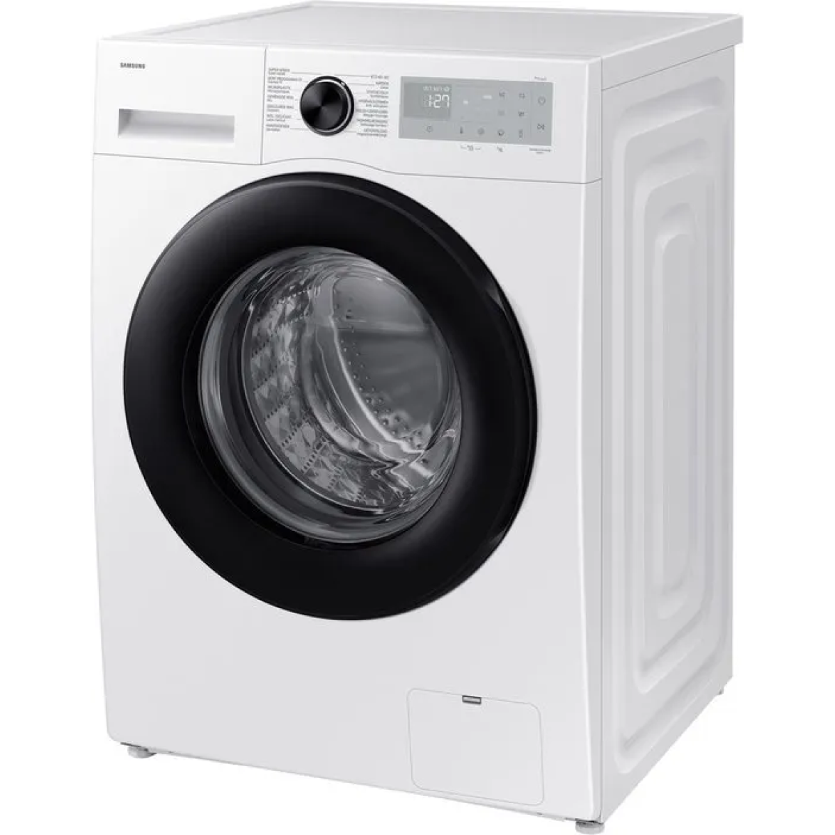 samsung 10kg wasmachine 5000-serie - ai ecobubble™ met zilver display